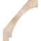 Ekena Millwork 3 1/2"W x 24"D x 28"H Imperial Smooth Knee Brace, Douglas Fir BRC04X24X28IMP00SDF - alternate 2